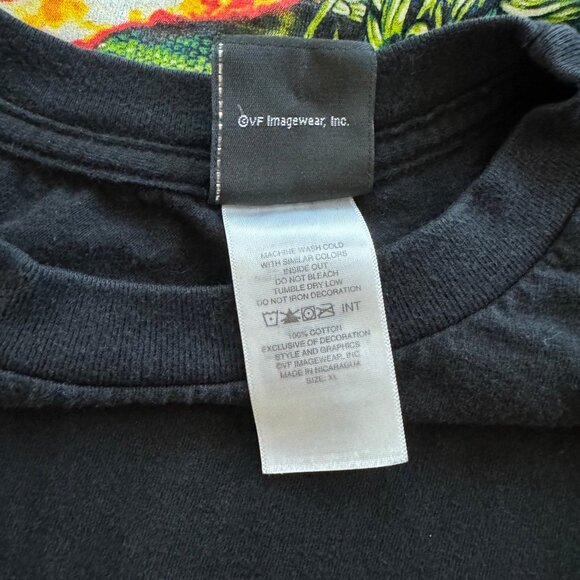 Harley-Davidson Korea Seoul Sinister Attitude Long Sleeve T-Shirt XL Black Flame - Picture 5 of 8